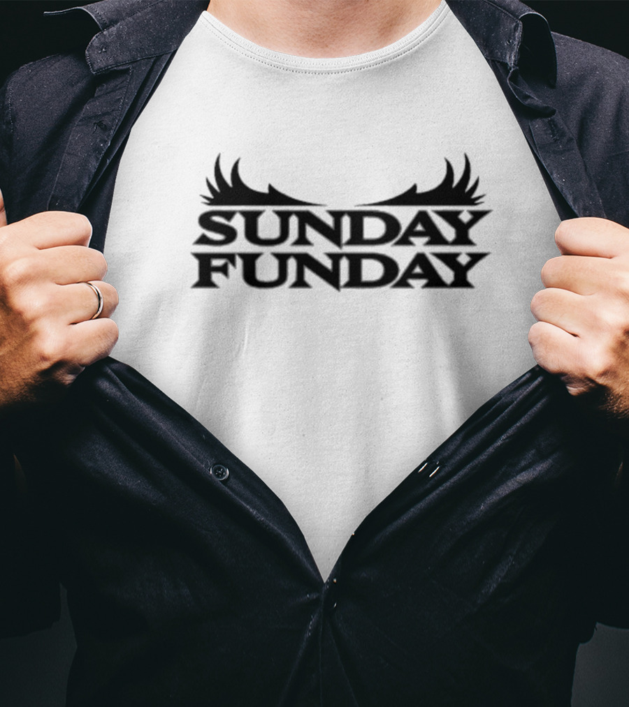 Sunday Funday Baltimore Ravens Antlers T-Shirt