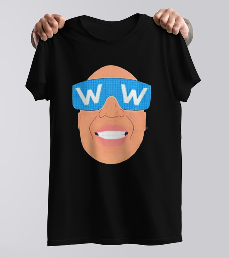 W Glasses Smiling Face With Tyler Lockett T-Shirt