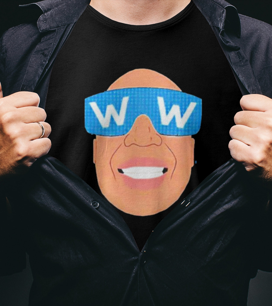W Glasses Smiling Face With Tyler Lockett T-Shirt