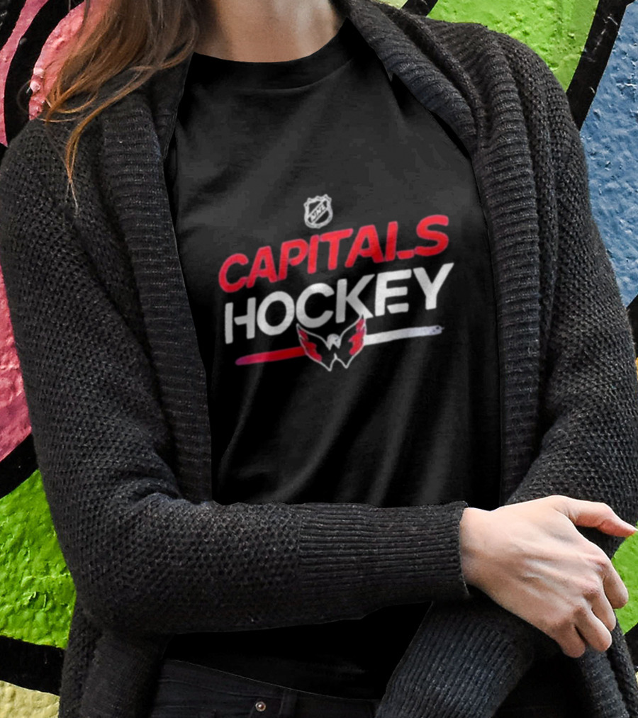 Washington Capitals Hockey Authentic Pro Primary NHL T-Shirt
