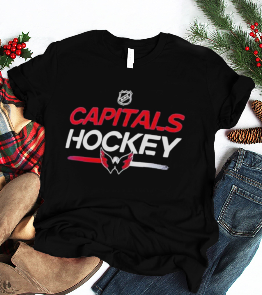 Washington Capitals Hockey Authentic Pro Primary NHL T-Shirt