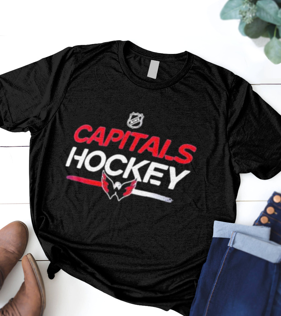 Washington Capitals Hockey Authentic Pro Primary NHL T-Shirt