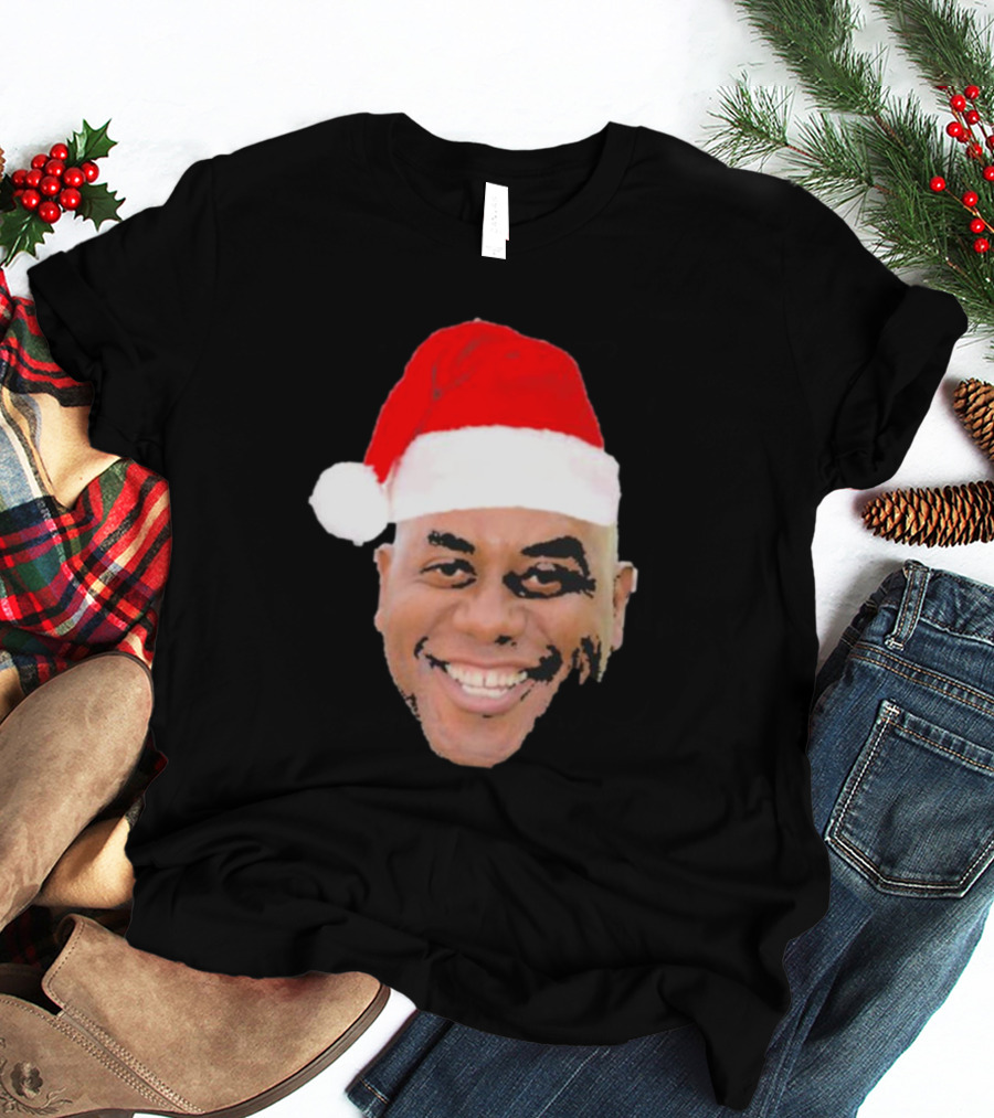 Winter Christmas Ainsley Meme Santa Hat T-Shirt