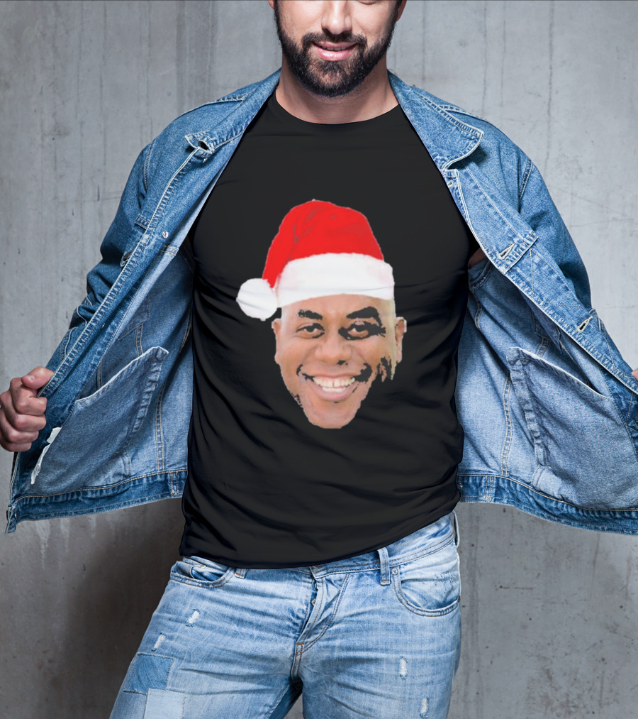 Winter Christmas Ainsley Meme Santa Hat T-Shirt