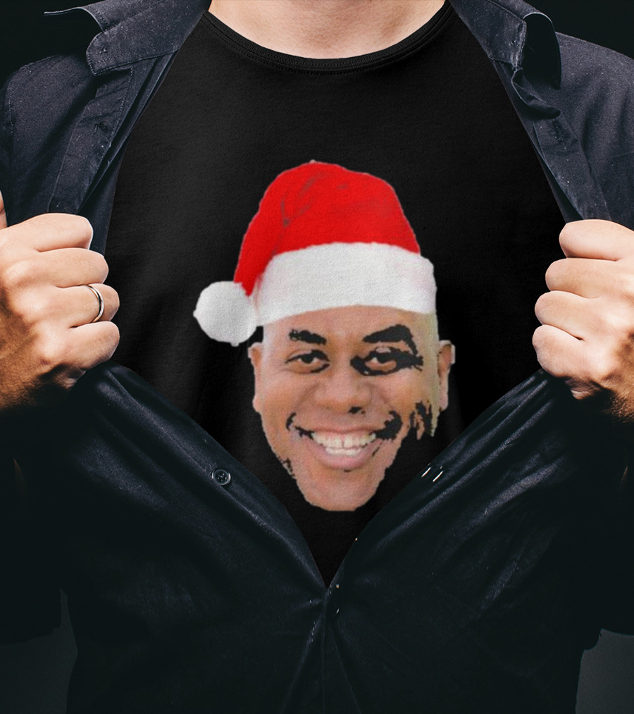 Winter Christmas Ainsley Meme Santa Hat T-Shirt