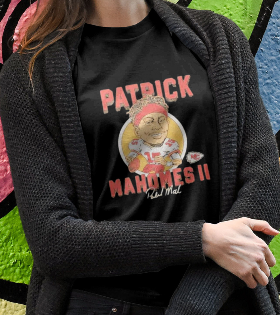 Patrick Mahomes II Red Mal Chiefs Signature T-Shirt