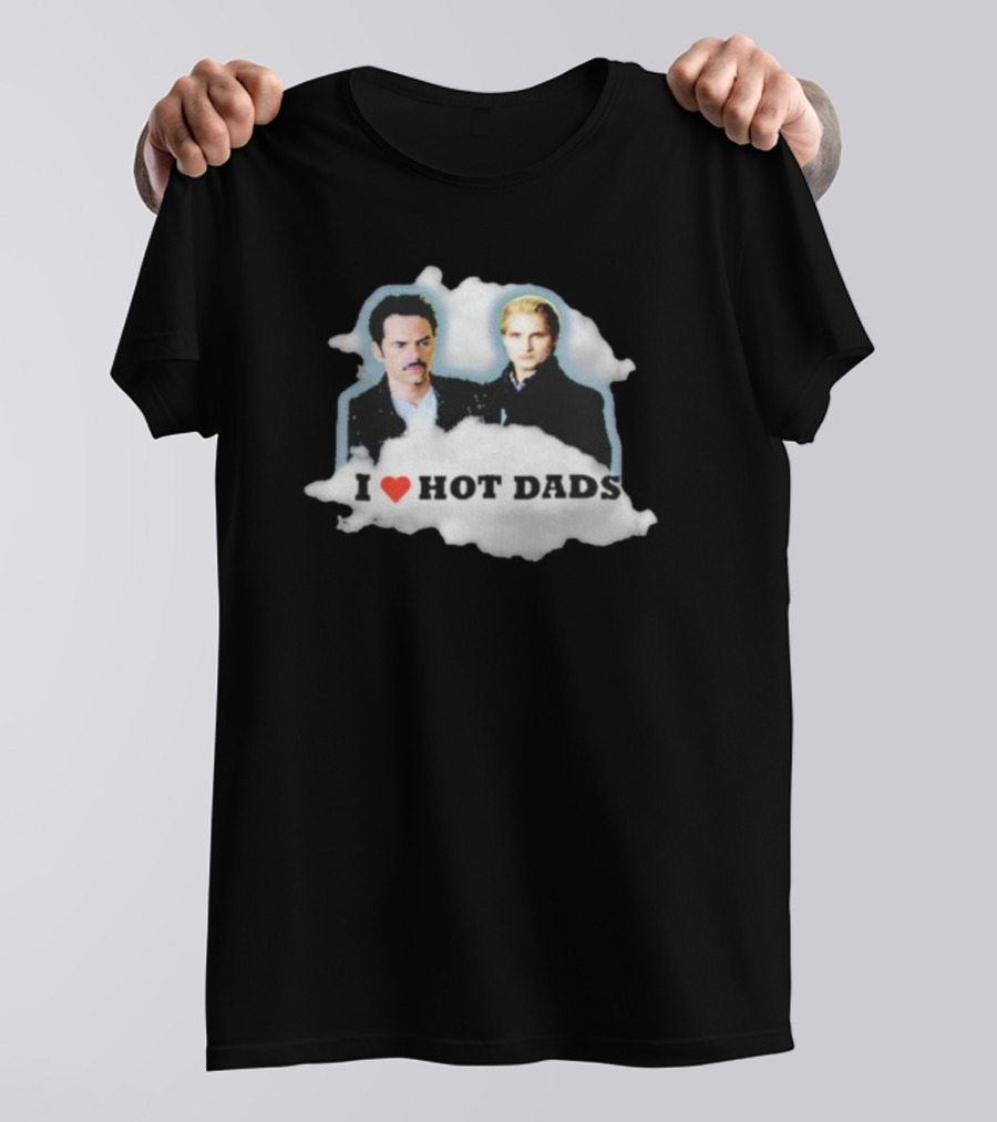 I Heart Hot Dads With Actors In Suits T-Shirt