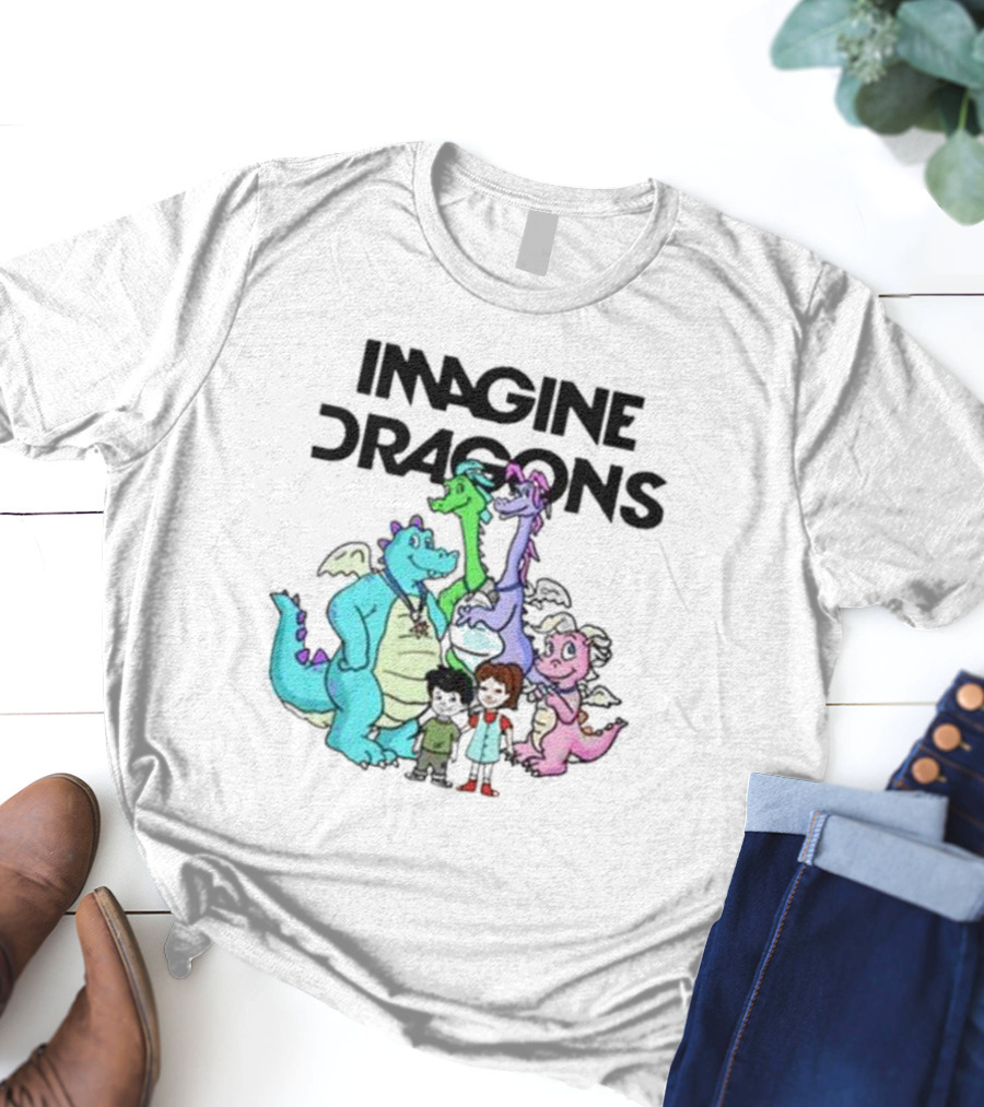 Imagine Dragons Dinosaur Band Group T-Shirt