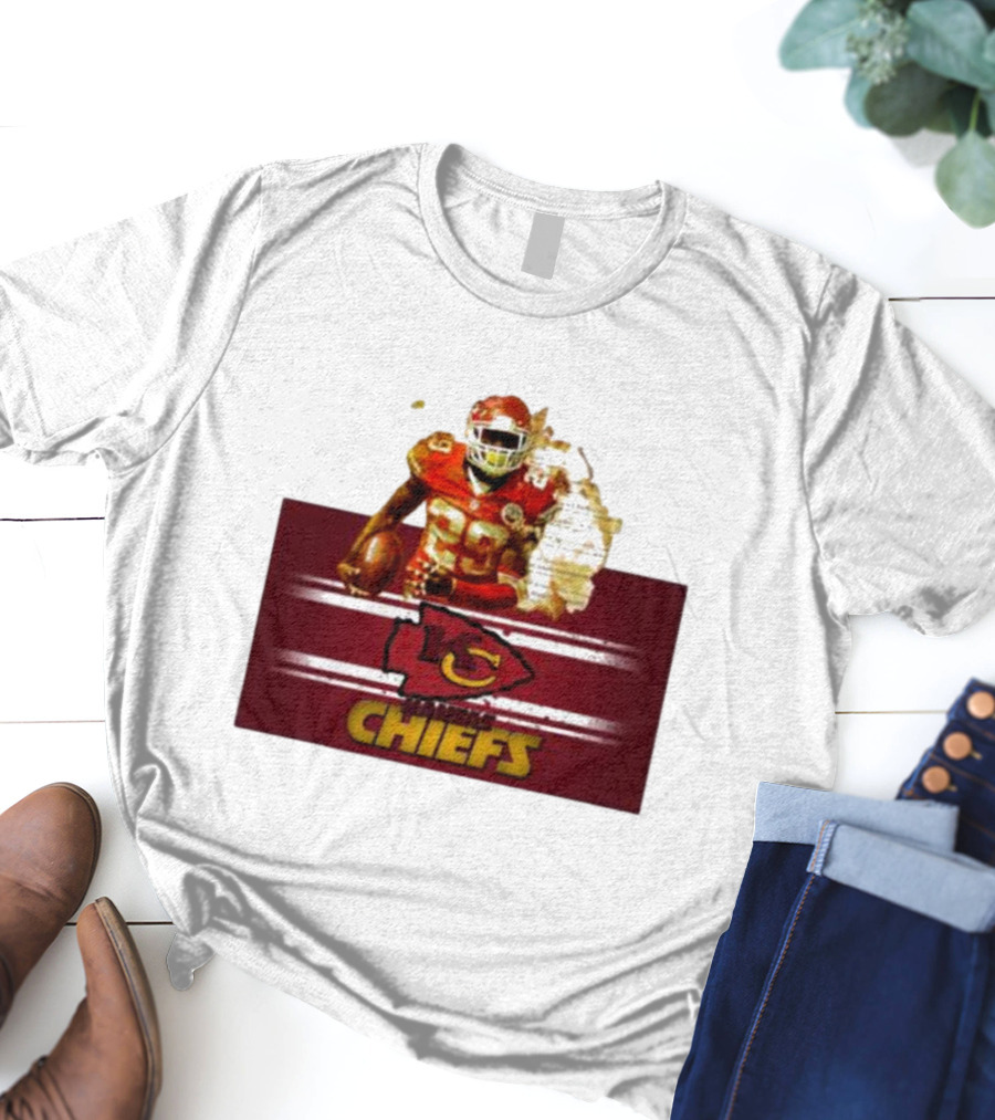 Player 29 Kansas City Chiefs Golden Football Legend T-Shirt