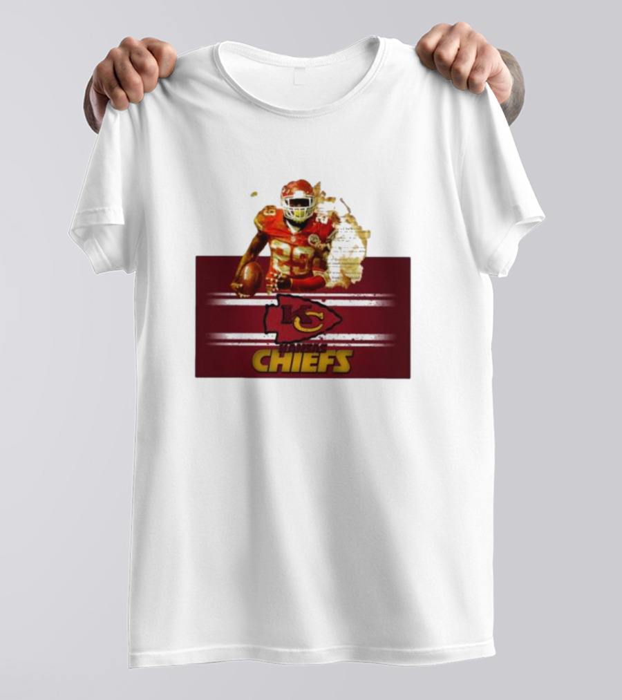 Player 29 Kansas City Chiefs Golden Football Legend T-Shirt
