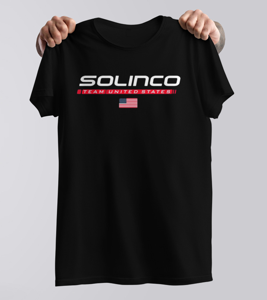 Solinco Team United States American Flag T-Shirt