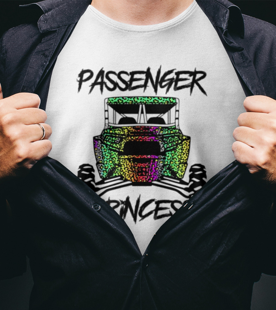 Passenger Princess Colorful Off-Road UTV T-Shirt