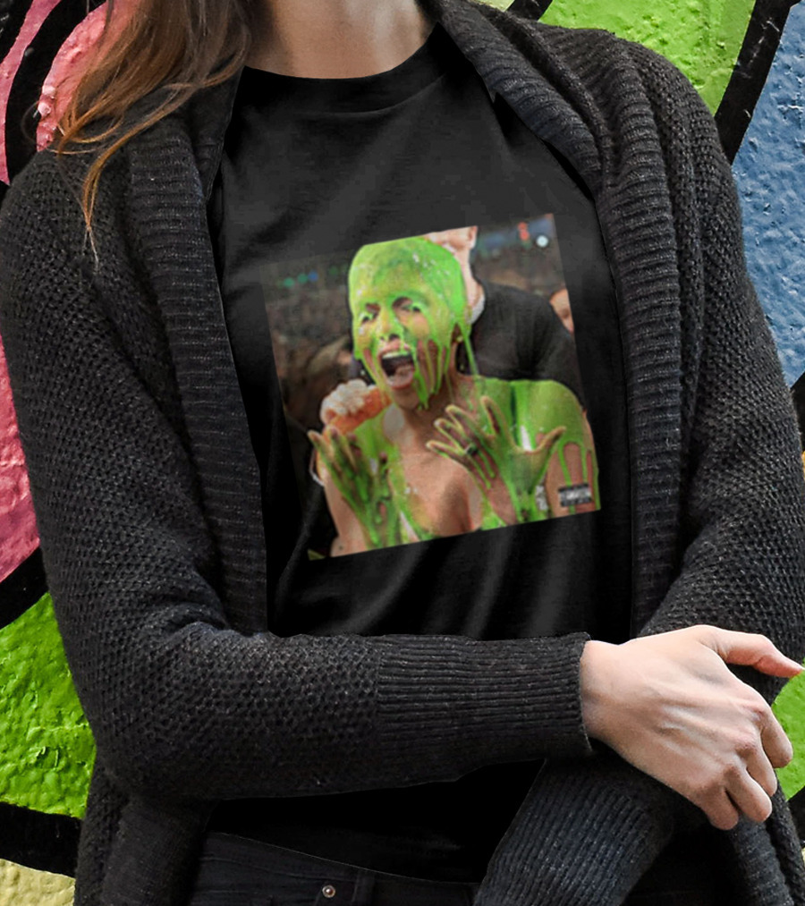 Drake Slime You Out Album Cover Green Slime Woman T-Shirt