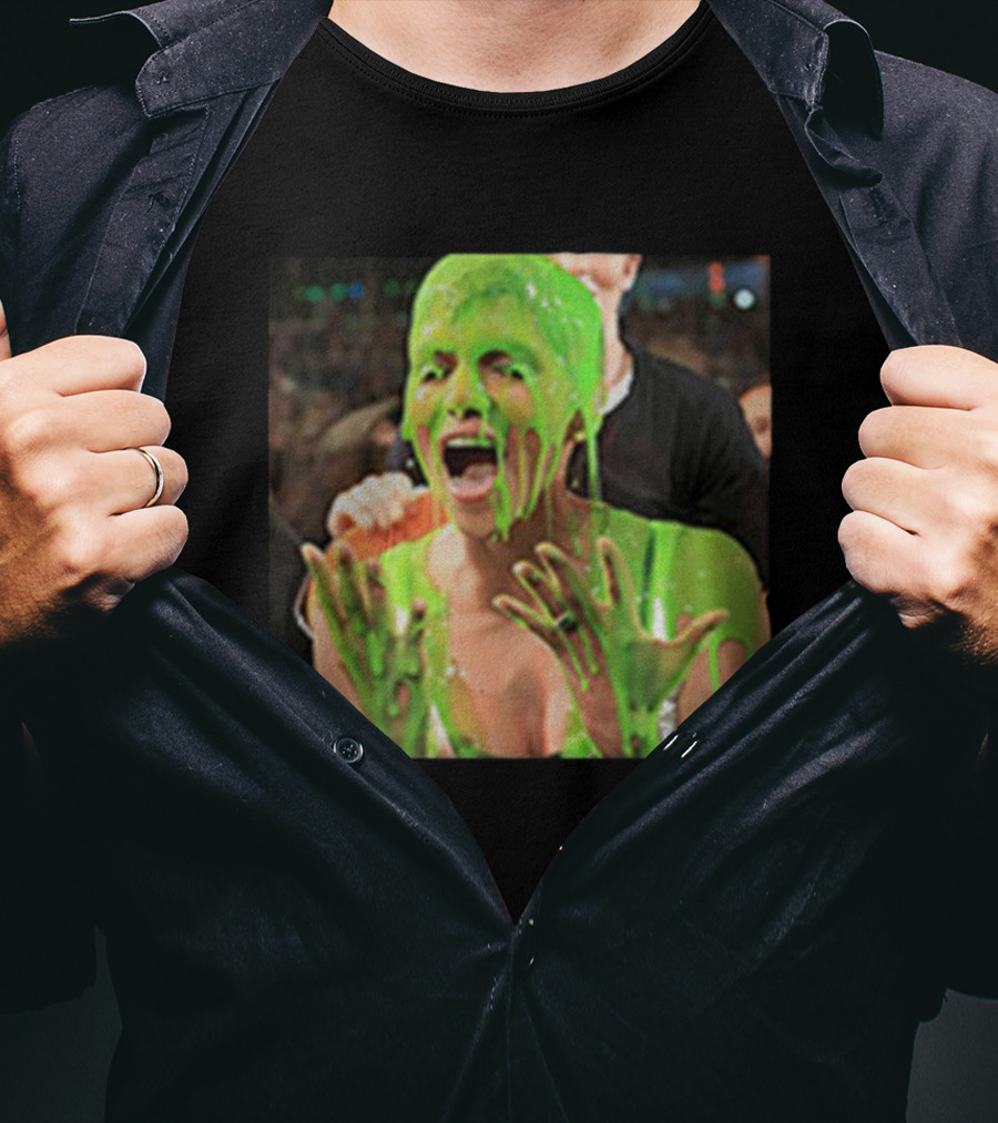 Drake Slime You Out Album Cover Green Slime Woman T-Shirt