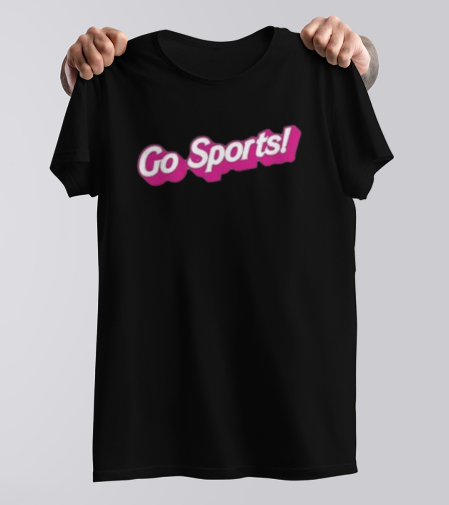 Go Sports Barbie Supportive Cheer In Iconic Pink T-Shirt
