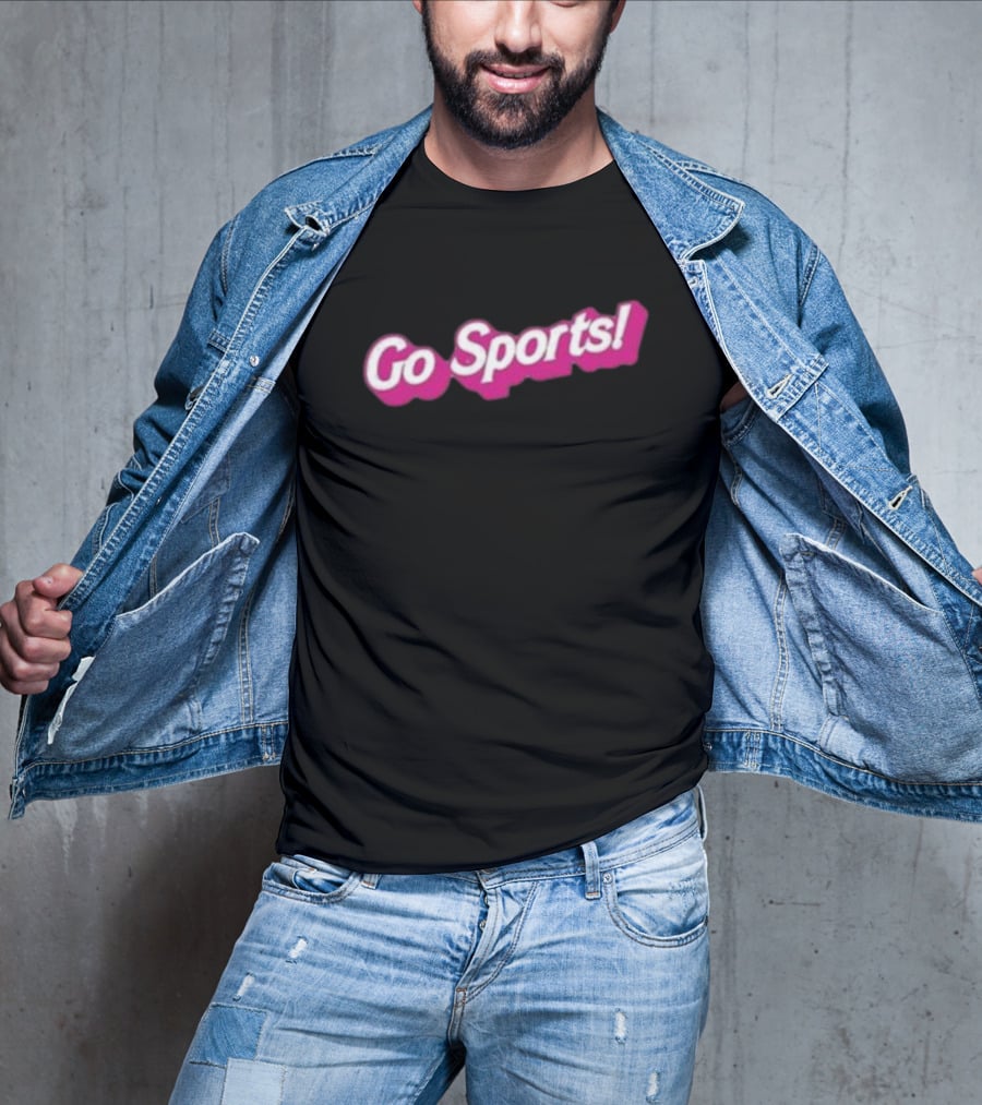 Go Sports Barbie Supportive Cheer In Iconic Pink T-Shirt