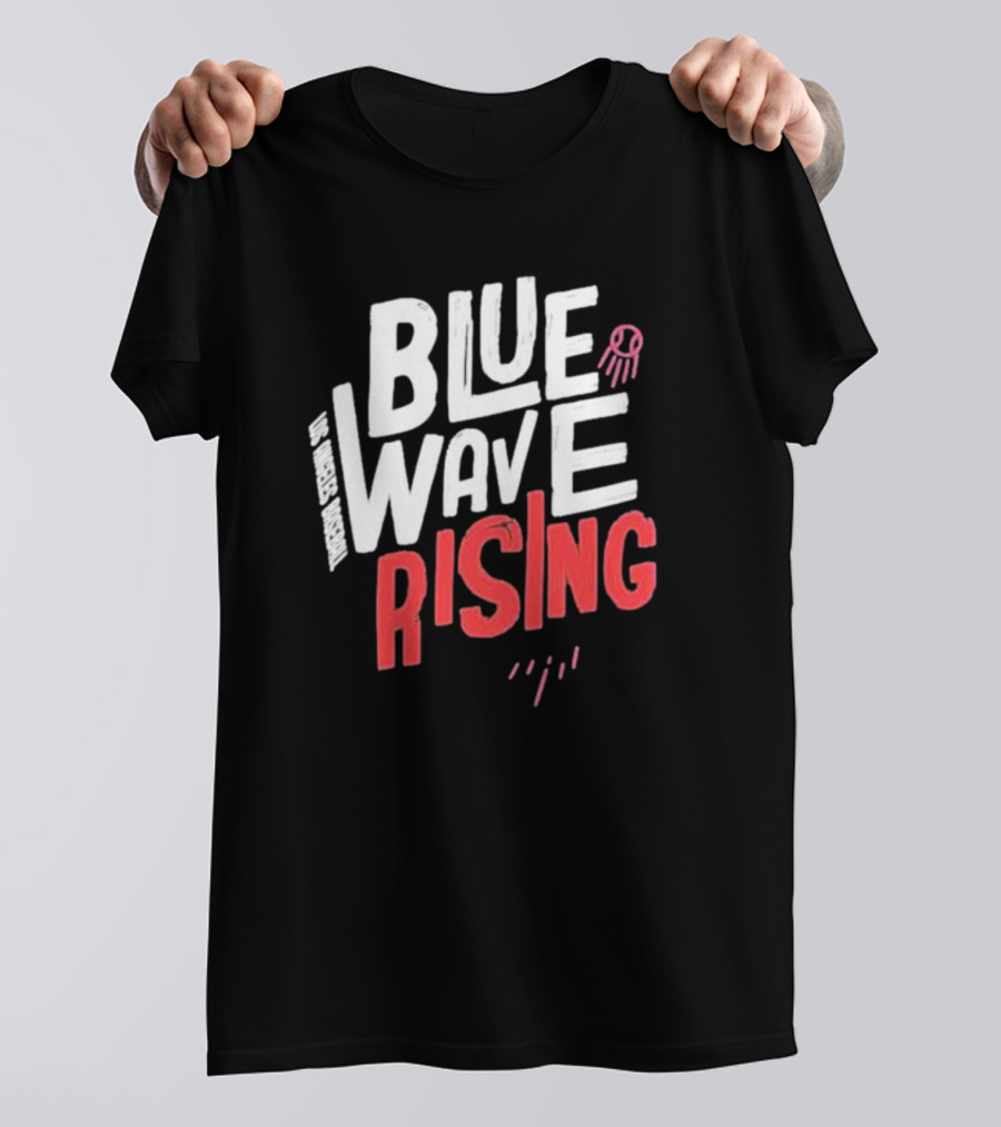 Los Angeles Original Blue Wave Rising T-Shirt