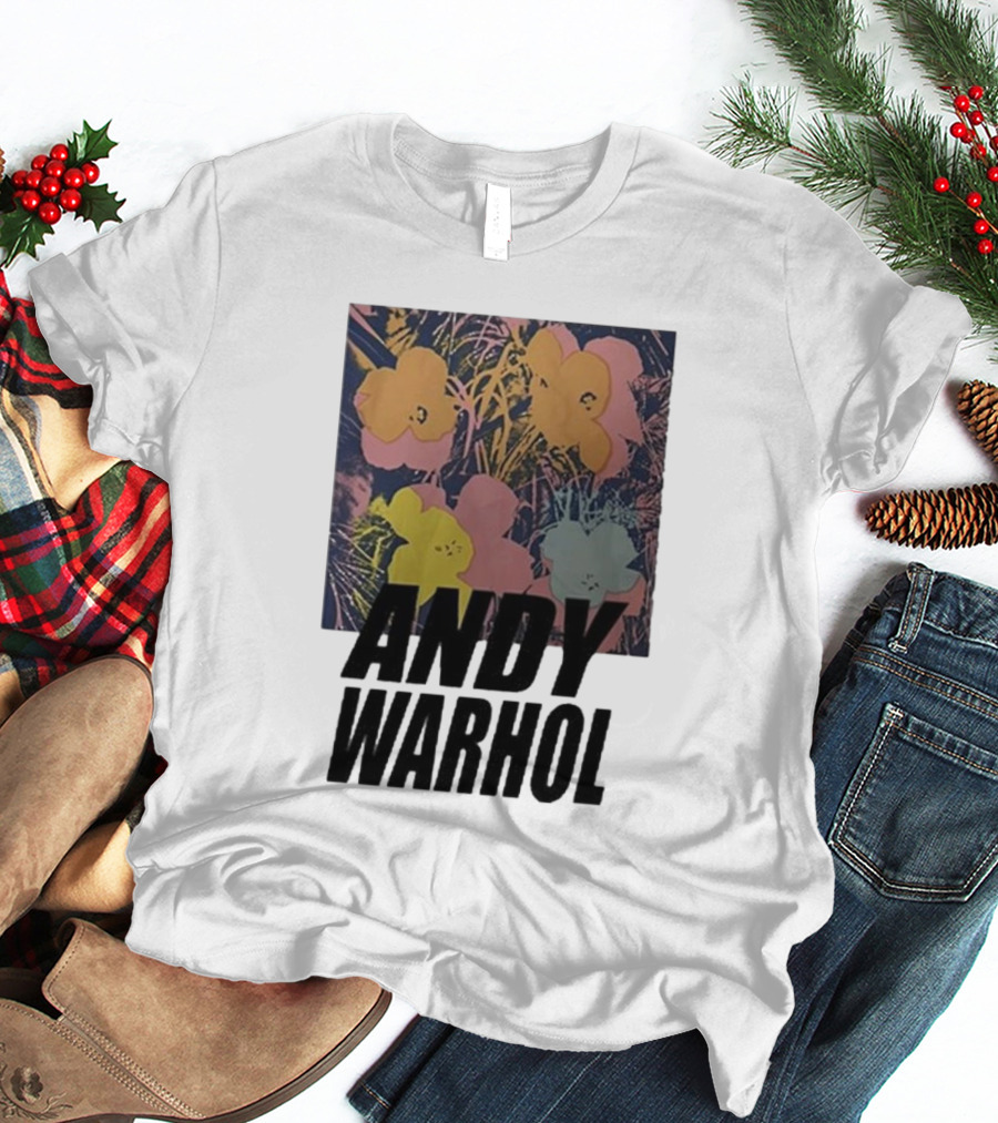 Andy Warhol Flower Pop T-Shirt