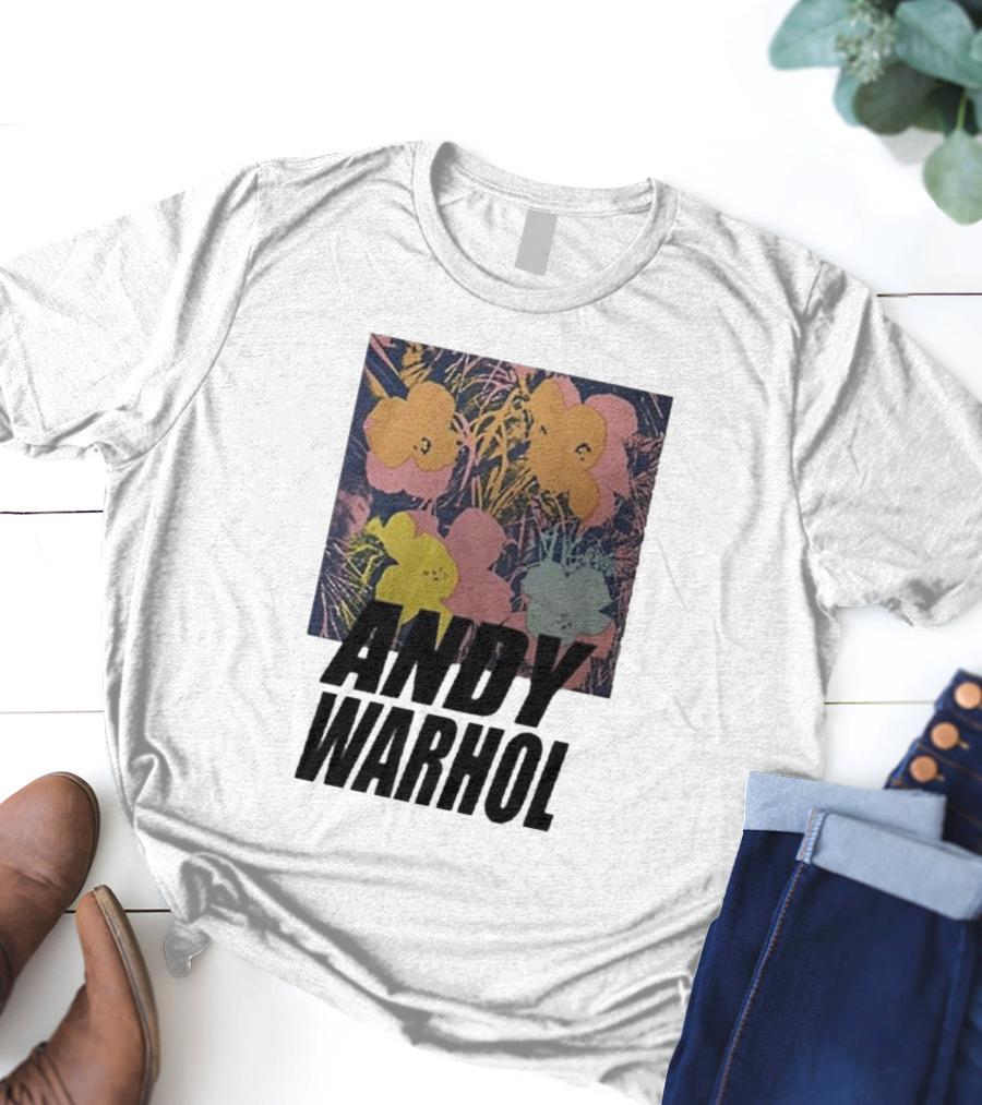 Andy Warhol Flower Pop T-Shirt