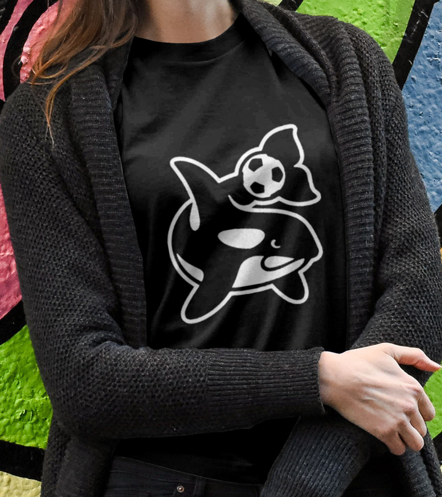 Orca Seattle Sounders Soccer Whale T-Shirt