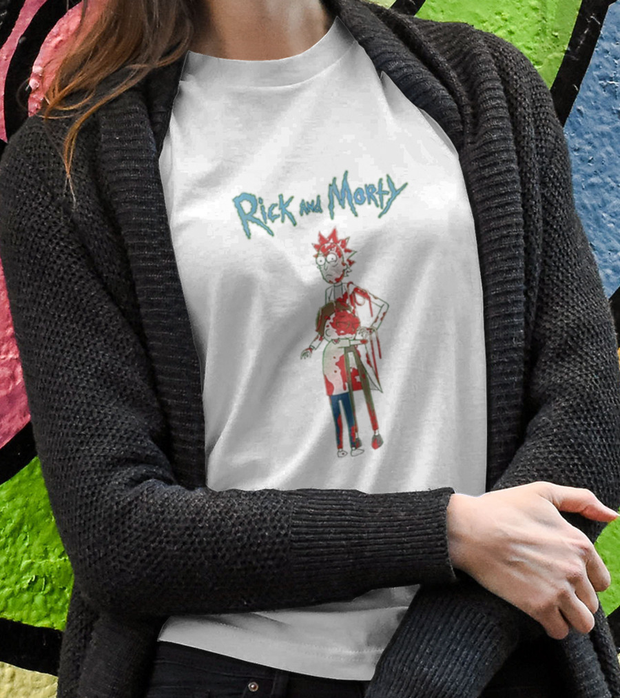Rick And Morty Character Silhouette Season 7 T-Shirt