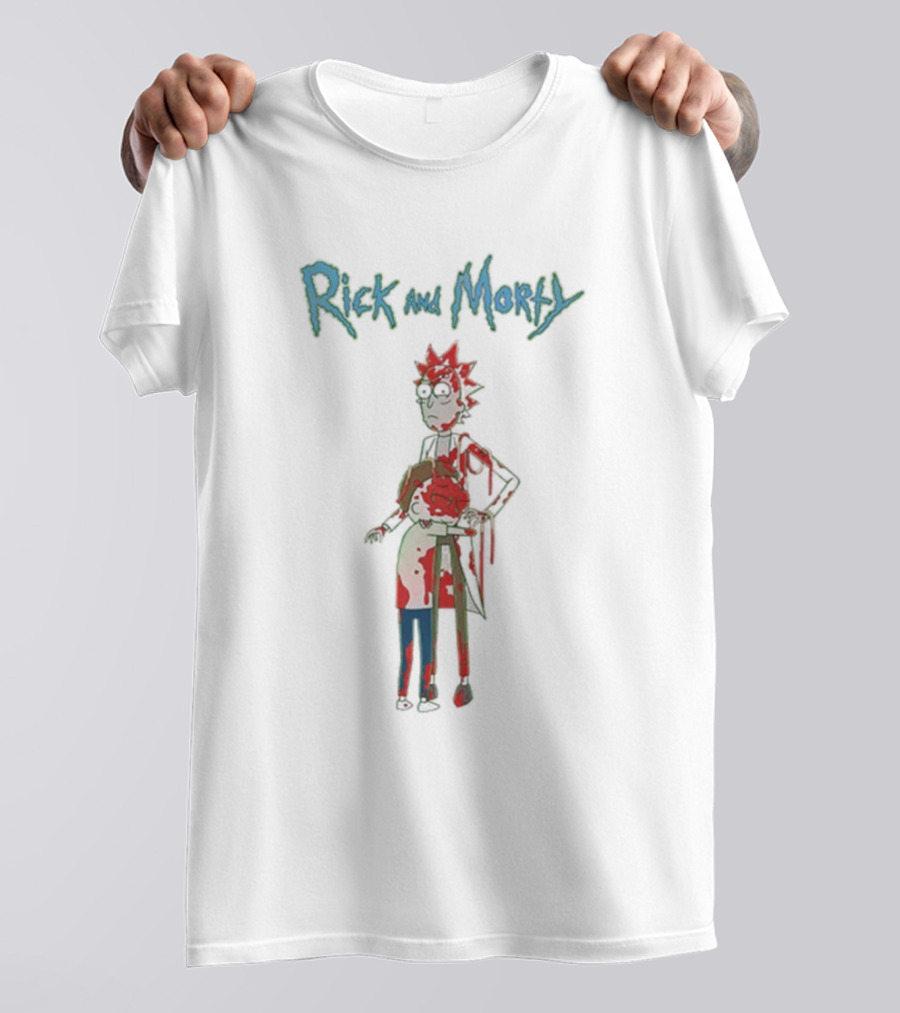 Rick And Morty Character Silhouette Season 7 T-Shirt
