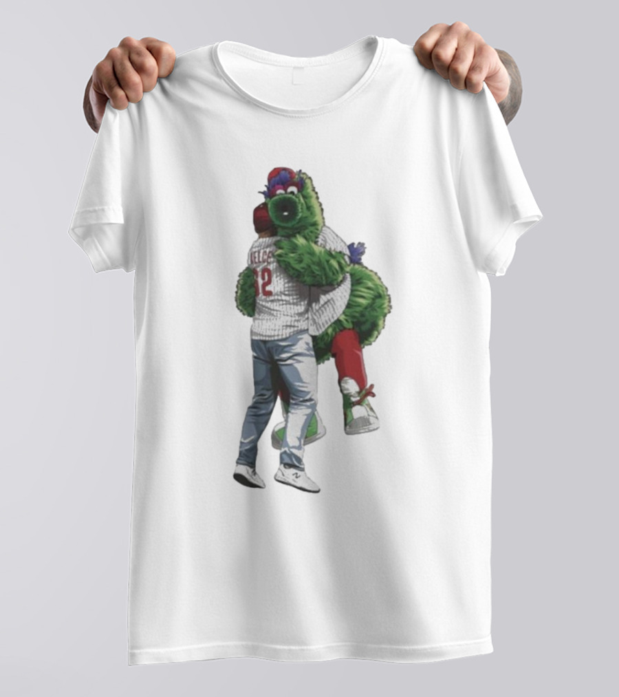 Travis Kelce Jason Kelce Philadelphia Phillies Philadelphia Eagles Football T-Shirt