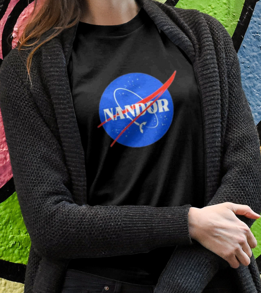 Harvey Guillen Nandor NASA T-Shirt
