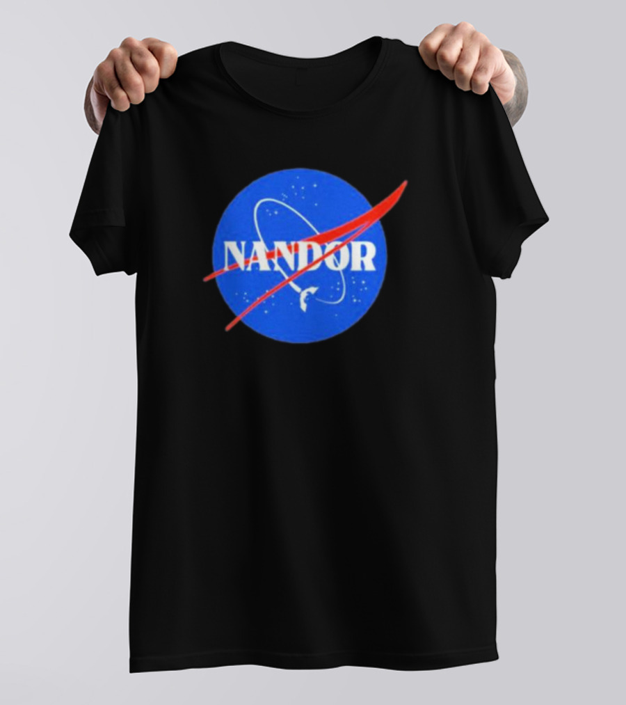 Harvey Guillen Nandor NASA T-Shirt