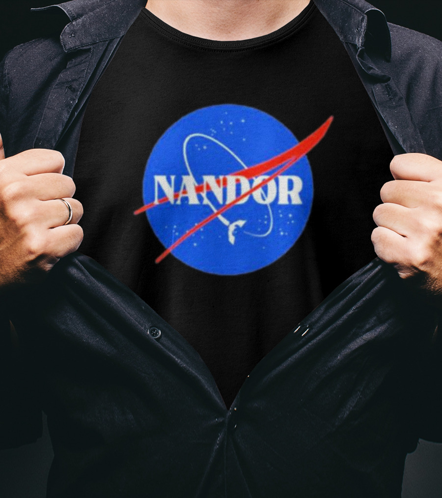 Harvey Guillen Nandor NASA T-Shirt