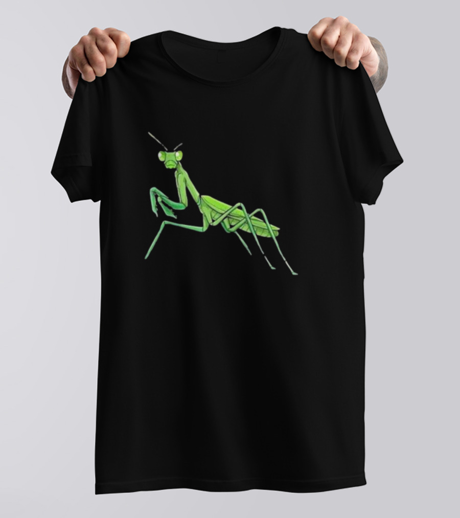 Mantis Cartoon Praying Mantis T-Shirt