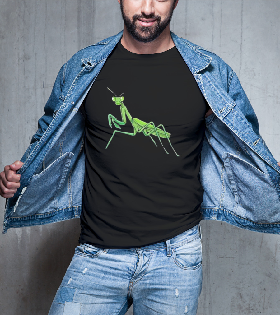 Mantis Cartoon Praying Mantis T-Shirt