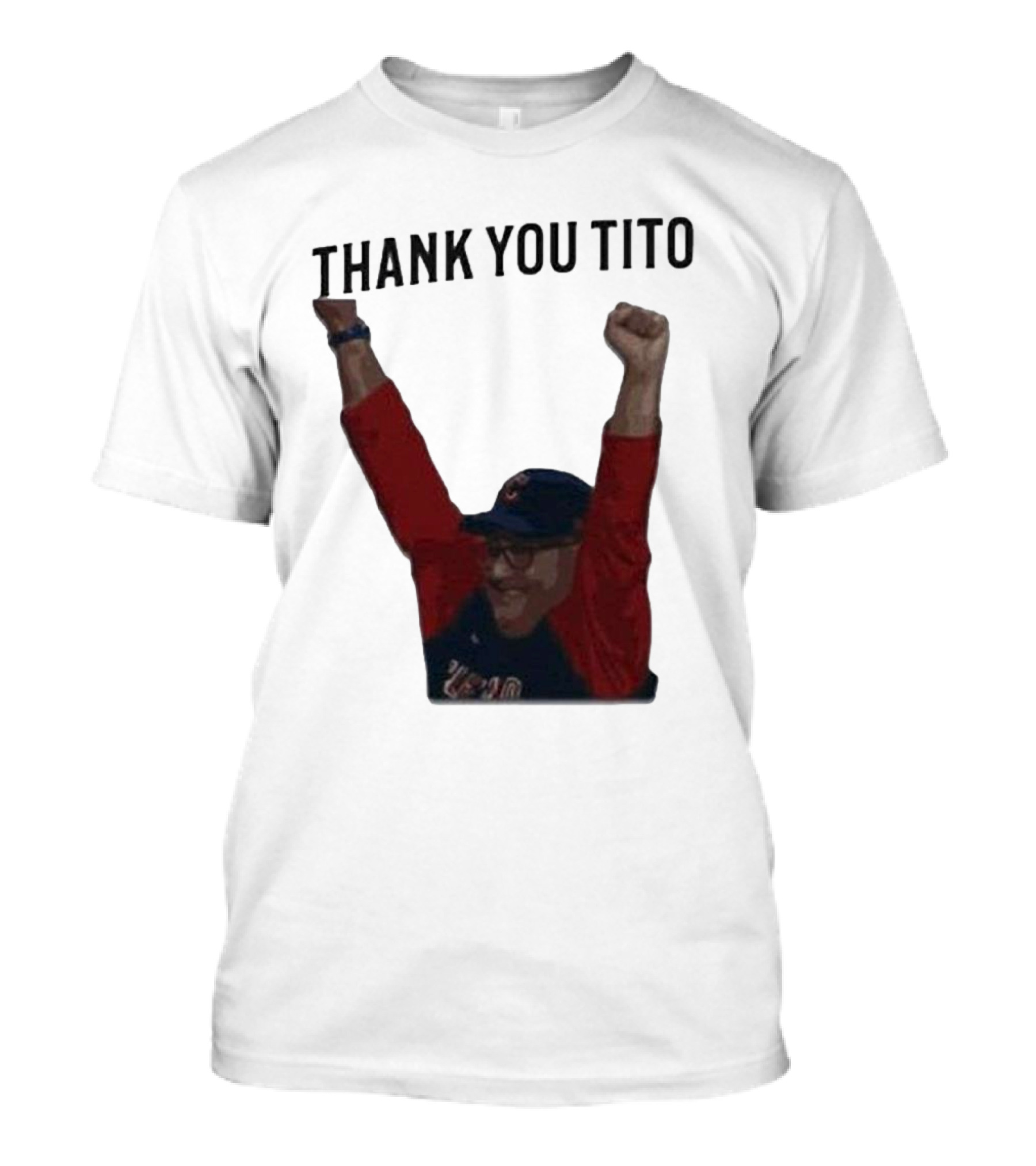Thank You Tito Guardians Baseball T-Shirt