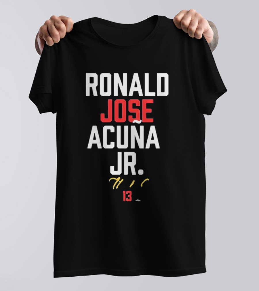 Ronald Jose Acuña Jr. Braves 13 Atlanta T-Shirt
