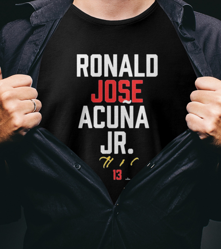Ronald Jose Acuña Jr. Braves 13 Atlanta T-Shirt