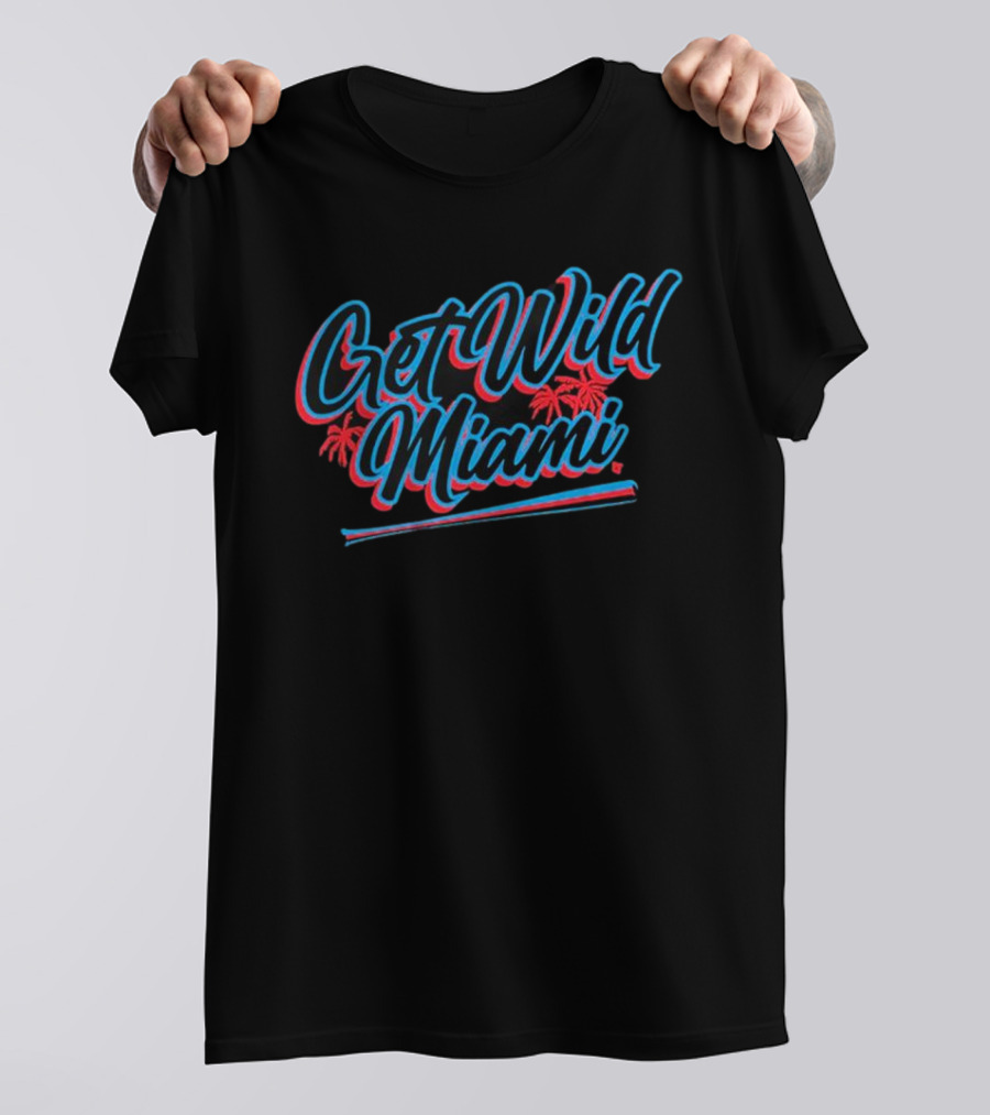 Get Wild Miami Palm Tree Vibe 2003 Season T-Shirt