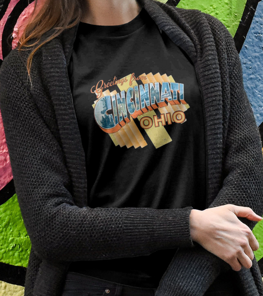 Greetings From Cincinnati Ohio T-Shirt