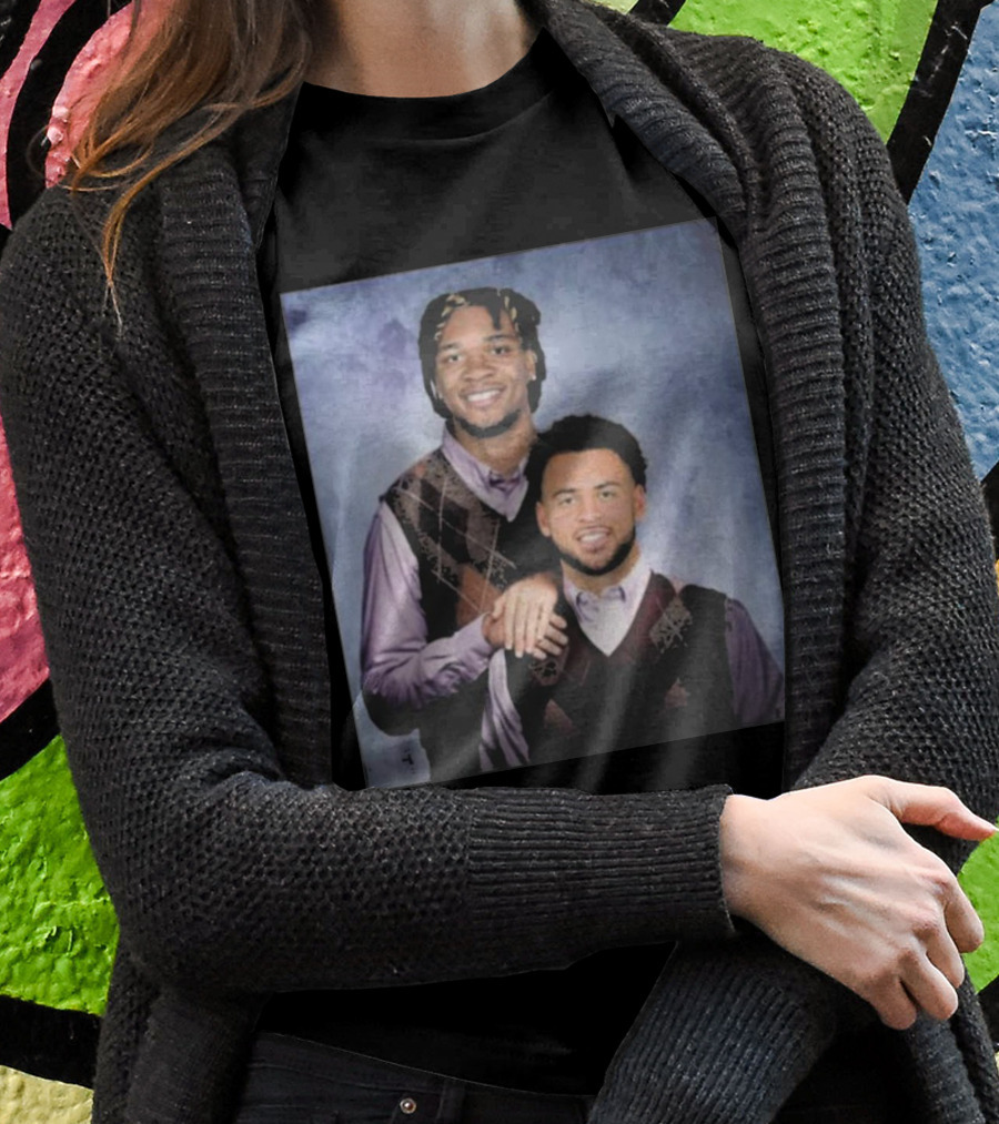 Michael Pittman Jr And Anthony Richardson Indianapolis Colts Step Brothers Meme T-Shirt