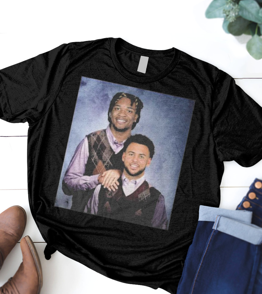 Michael Pittman Jr And Anthony Richardson Indianapolis Colts Step Brothers Meme T-Shirt