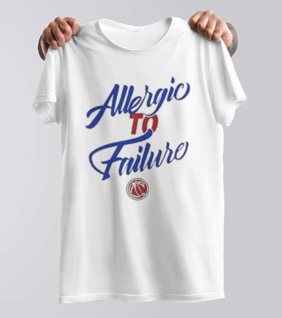 Allergic To Failure Robert Covington Basketball Motif T-Shirt