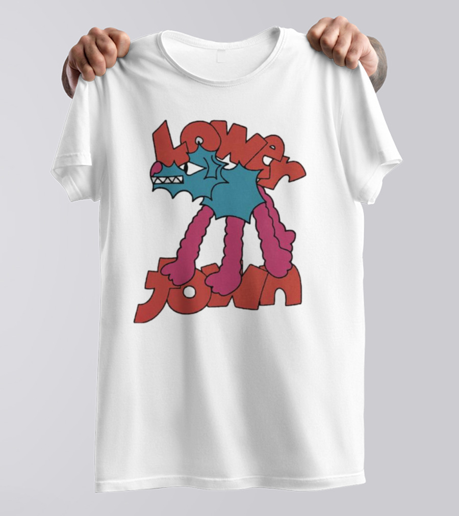 Lowertown Playful Cartoon Dog T-Shirt