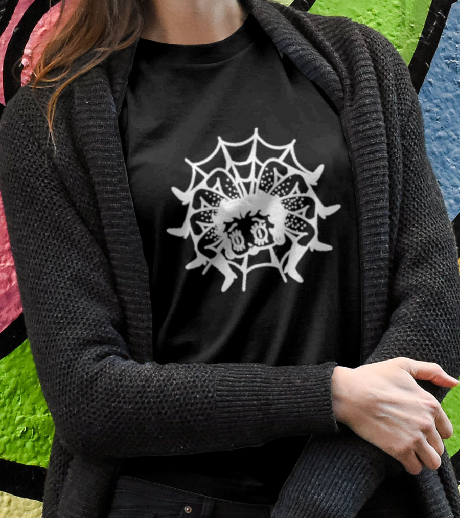 I'm Already Dead DTF Spiderweb Character T-Shirt