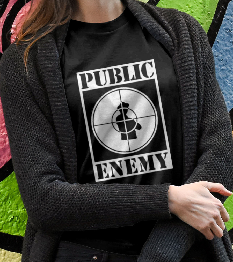 Public Enemy Merch Public Enemy Iconic Target T-Shirt