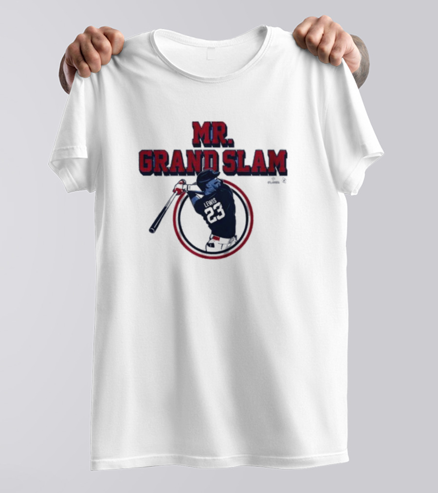 Mr Grand Slam Royce Lewis 23 Baseball Power Hitter T-Shirt