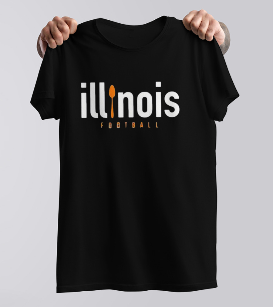 Witherspoon Illinois Football Spoon T-Shirt