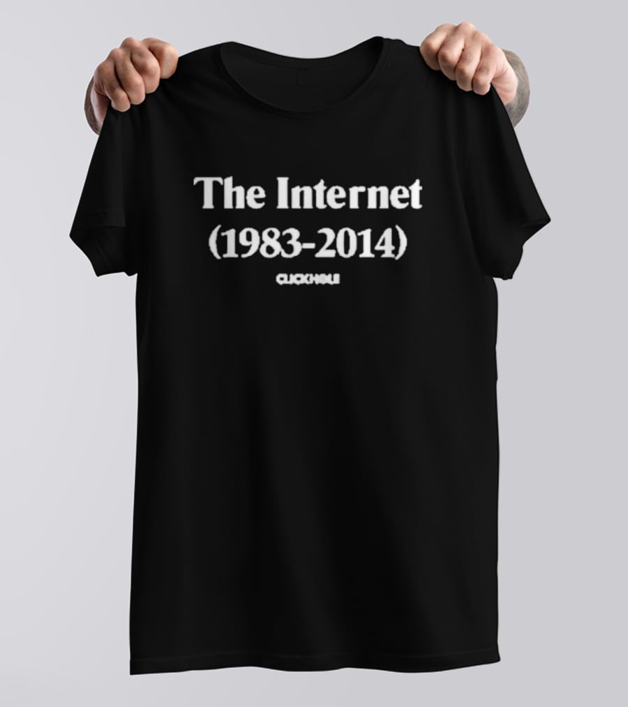 The Internet 1983-2014 Clickhole Retro Text T-Shirt