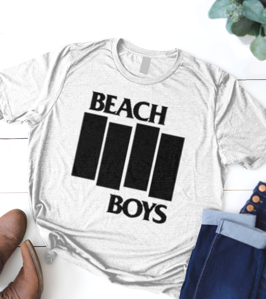 Beach Boys Black Flag T-Shirt