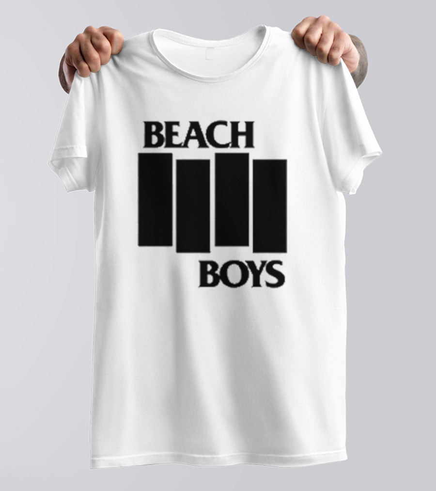 Beach Boys Black Flag T-Shirt