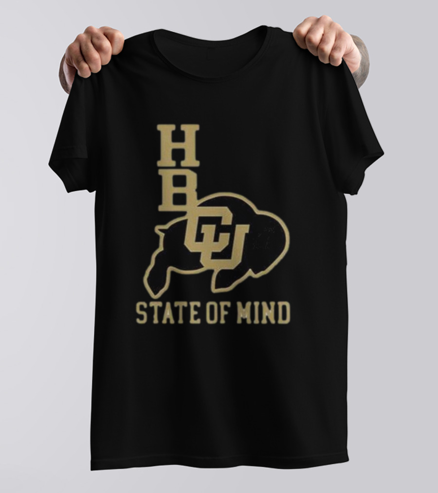 HBCU State Of Mind Colorado Football Buffalo T-Shirt