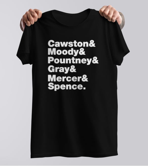 Cawston Moody Pountney Gray Mercer Spence T-Shirt